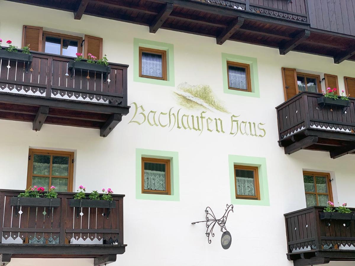 Апарт готель Bachlaufen Haus Sexten Екстер'єр фото